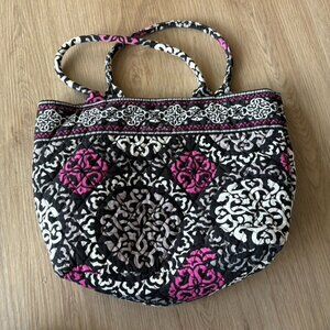 Vera Bradley Holiday Small Tote Canterberry Magenta